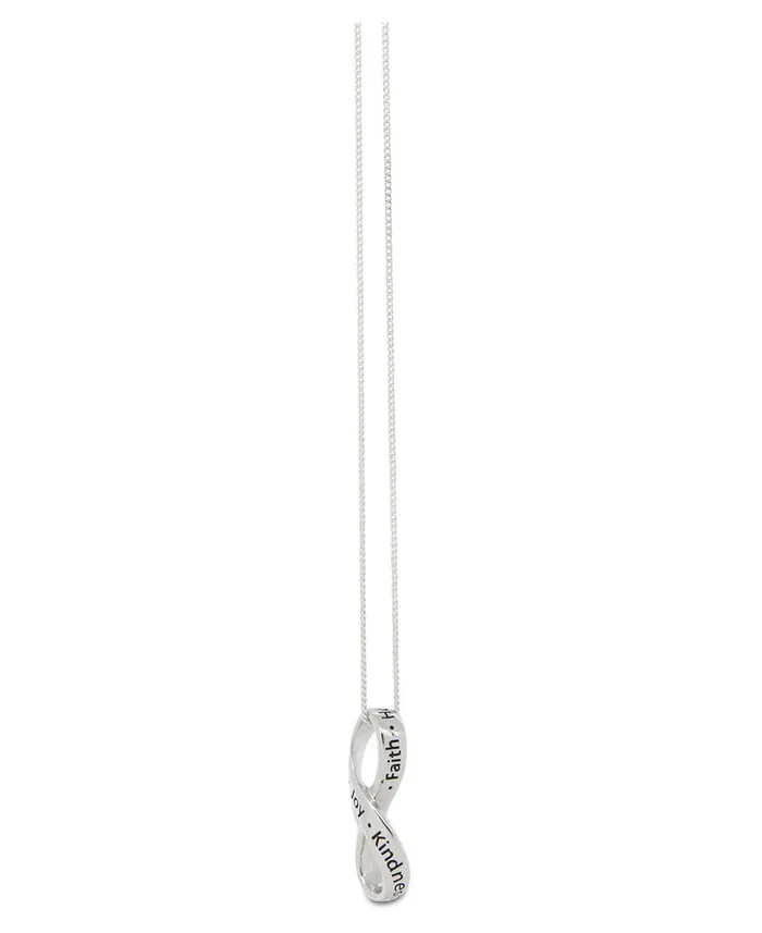 Sterling Silver Infinite Goodness Necklace Buddha Groove Necklaces