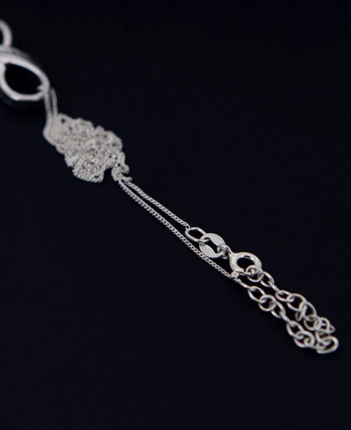 Sterling Silver Infinite Goodness Necklace Buddha Groove Necklaces