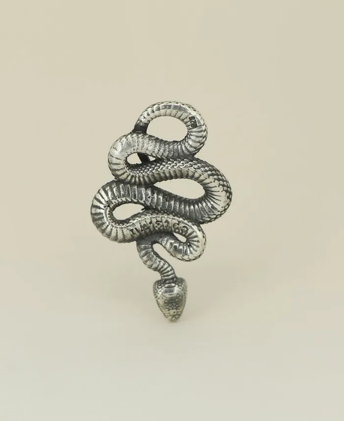 Sterling Silver Snake Pendant Buddha Groove Necklaces
