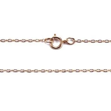 Suetables Earrings Whisper Chains Rose Gold Filled