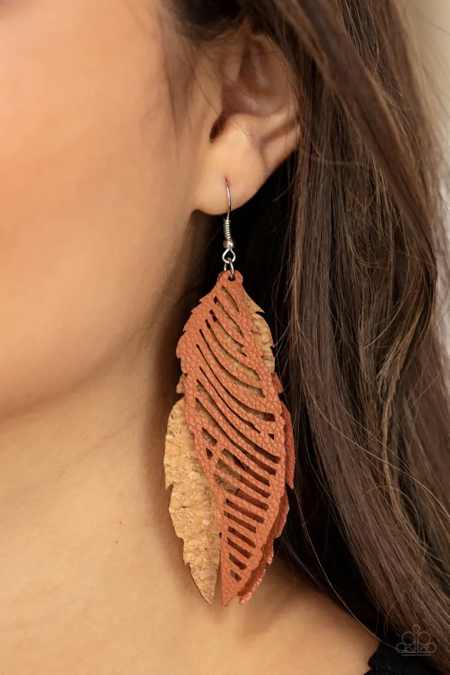WINGING Off The Hook Brown Paparazzi Earrings All Eyes On U Jewelry Paparazzi Accessories Earrings WINGING Off The Hook Brown Paparazzi Earrings All Eyes On U Jewelry Paparazzi Accessories Earrings