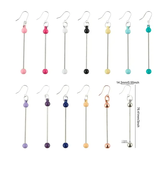 Beadable Earring Bars The BumbleBead Company Earrings