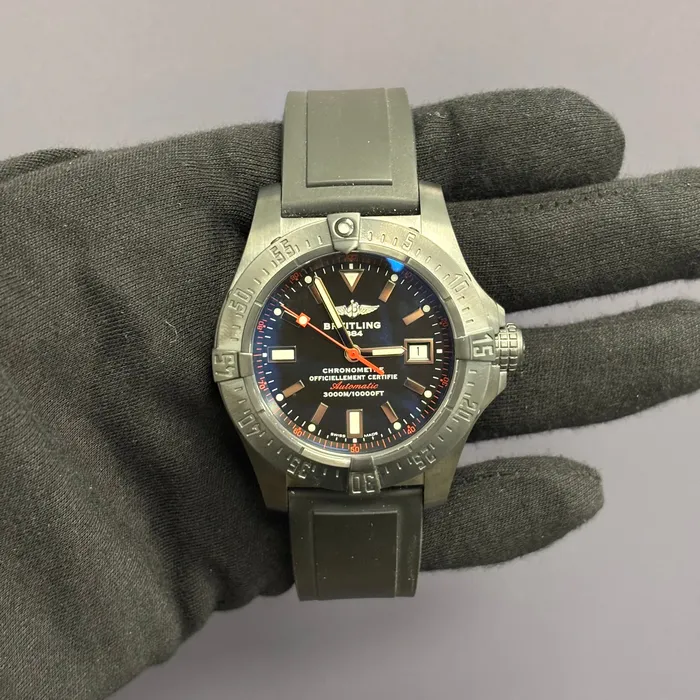 Breitling Avenger 45mm Black Dial Watch Ref M17330 Happy Jewelers Watches Breitling Avenger 45mm Black Dial Watch Ref M17330 Happy Jewelers Watches