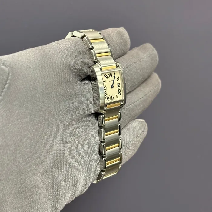 Cartier Tank 25mm White Dial Watch Ref W51007Q4 Happy Jewelers Watches Cartier Tank 25mm White Dial Watch Ref W51007Q4 Happy Jewelers Watches