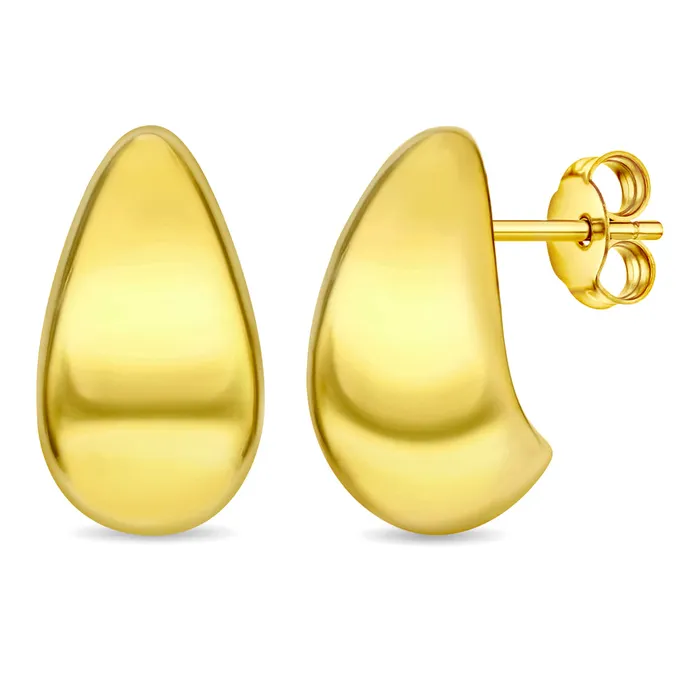 Chunky Teardrop Plated Womens Earrings Sterling Silver Kids Final Sale Earrings Chunky Teardrop Plated Womens Earrings Sterling Silver Kids Final Sale Earrings