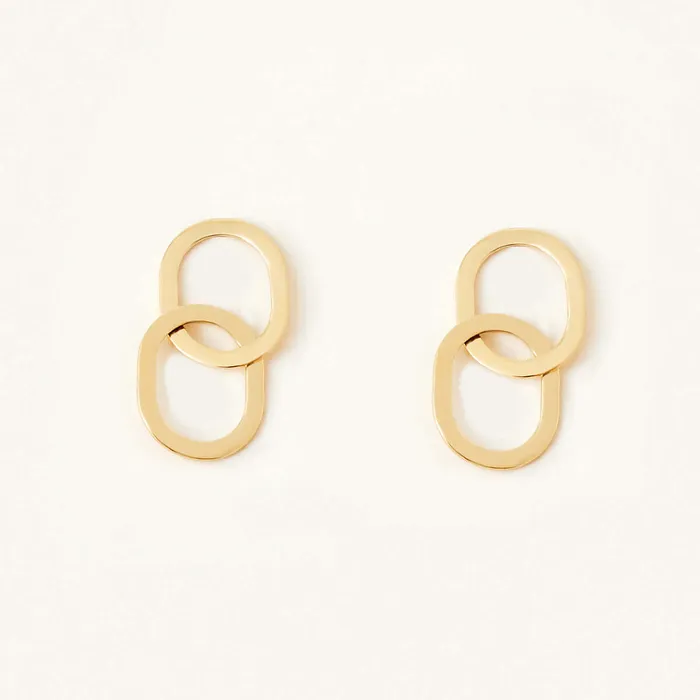Gelin Diamond Chain Link Earrings Earrings