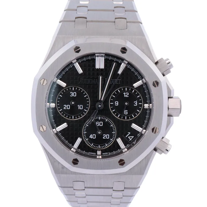 Happy Jewelers Watches Audemars Piguet Royal Oak 41mm Black Dial Watch Ref 26240STOO1320ST02 Happy Jewelers Watches Audemars Piguet Royal Oak 41mm Black Dial Watch Ref 26240STOO1320ST02
