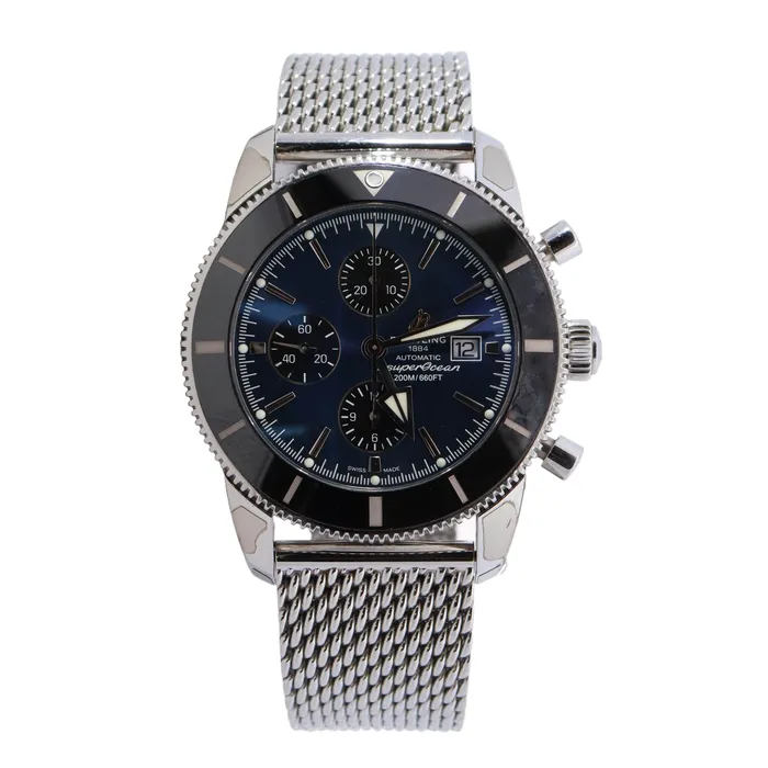 Happy Jewelers Watches Breitling Superocean 46mm Blue Dial Watch Ref A1331212C968 Happy Jewelers Watches Breitling Superocean 46mm Blue Dial Watch Ref A1331212C968
