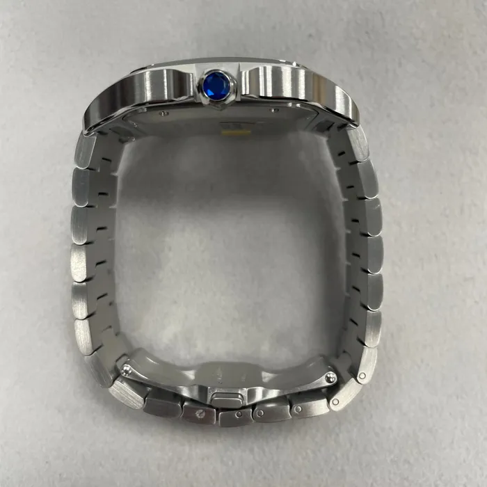 Happy Jewelers Watches Cartier Santos 40mm White Dial Watch Ref WSSA0018 Happy Jewelers Watches Cartier Santos 40mm White Dial Watch Ref WSSA0018