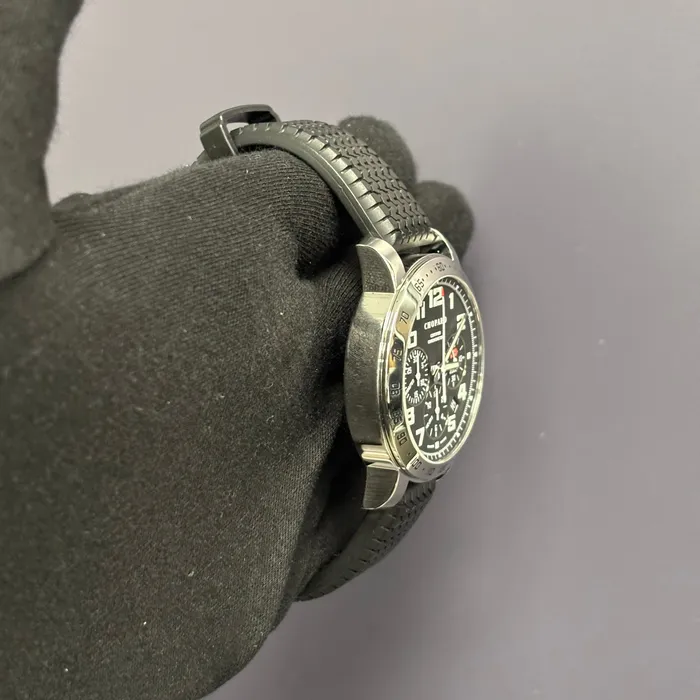 Happy Jewelers Watches Chopard Mille 40mm Black Dial Watch Ref 8920 Happy Jewelers Watches Chopard Mille 40mm Black Dial Watch Ref 8920