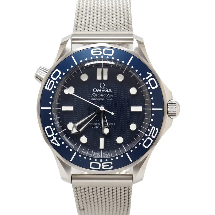 Happy Jewelers Watches Omega Seamaster James Bond 60th Anniversary 42mm Stainless Steel Blue Dot Dial Watch Ref 21030422003002 Happy Jewelers Watches Omega Seamaster James Bond 60th Anniversary 42mm Stainless Steel Blue Dot Dial Watch Ref 21030422003002