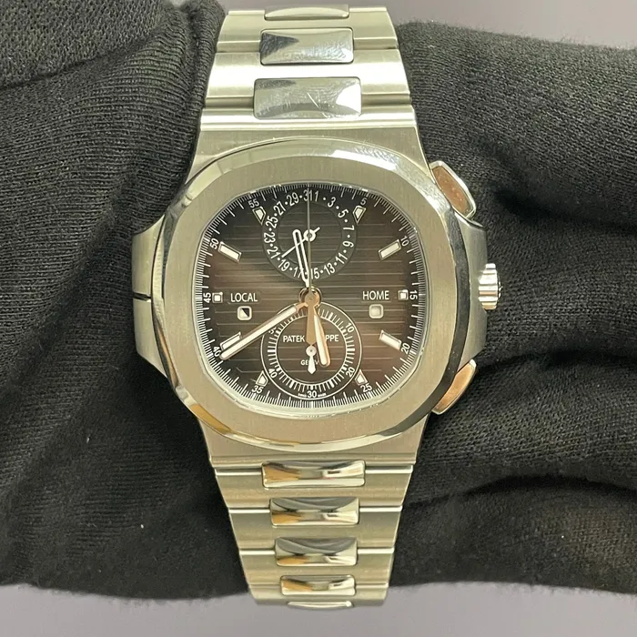 Happy Jewelers Watches Patek Philippe Nautilus 405mm Gray Dial Watch Ref 59901A001 Happy Jewelers Watches Patek Philippe Nautilus 405mm Gray Dial Watch Ref 59901A001