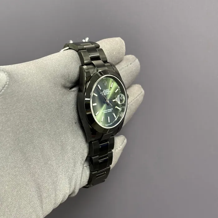 Happy Jewelers Watches Rolex Datejust 41mm Olive Dial Watch Ref 126300 Happy Jewelers Watches Rolex Datejust 41mm Olive Dial Watch Ref 126300
