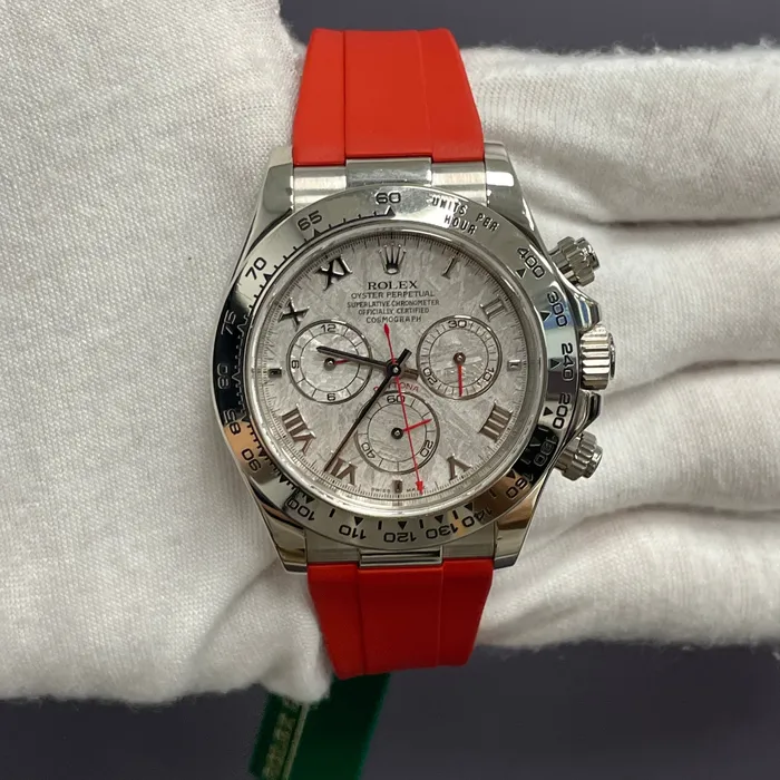 Happy Jewelers Watches Rolex Daytona 40mm Meteorite Dial Watch Ref 116519 Happy Jewelers Watches Rolex Daytona 40mm Meteorite Dial Watch Ref 116519