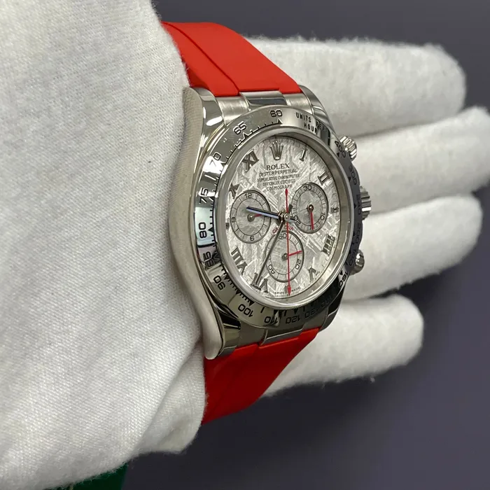 Happy Jewelers Watches Rolex Daytona 40mm Meteorite Dial Watch Ref 116519 Happy Jewelers Watches Rolex Daytona 40mm Meteorite Dial Watch Ref 116519
