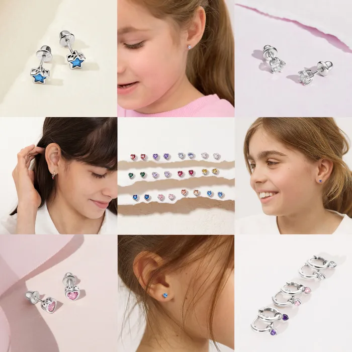 Jewelry Kits In Season Jewelry Best Selling 925 Sterling Silver Birthstone Earrings Bundle 40 Pieces Earrings