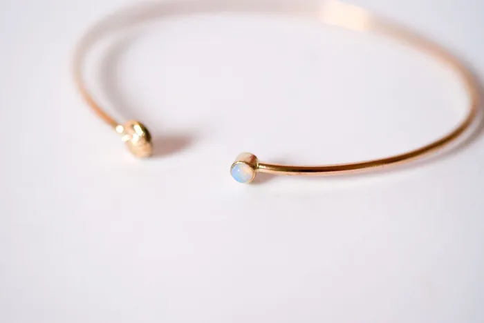 morphejewelry Bracelets Pluto Charon Open Cuff Bracelet