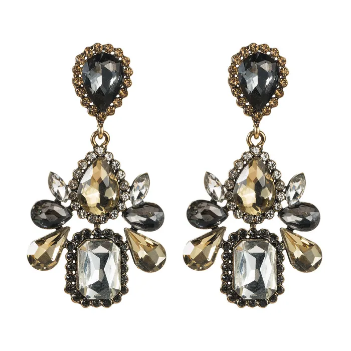Refined by AnnaKaci Beautiful Dangle Geometric Shaped Crystals Earrings Earrings Refined by AnnaKaci Beautiful Dangle Geometric Shaped Crystals Earrings Earrings