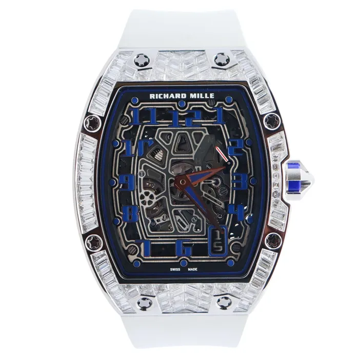 Richard Mille RM6701 38mm Openwork Dial Watch Ref RM6701 Happy Jewelers Watches Richard Mille RM6701 38mm Openwork Dial Watch Ref RM6701 Happy Jewelers Watches