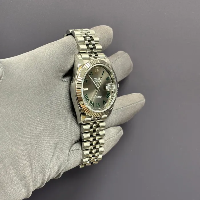 Rolex Datejust 41mm Wimbledon Dial Watch Ref 126334 Happy Jewelers Watches Rolex Datejust 41mm Wimbledon Dial Watch Ref 126334 Happy Jewelers Watches