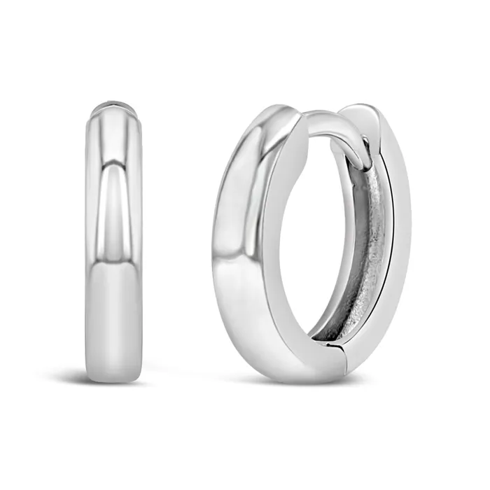 Rounded 25mm Polished 812mm Baby Toddler Kids Earrings HoopHuggie Sterling Silver Kids Hoop Earrings Earrings Rounded 25mm Polished 812mm Baby Toddler Kids Earrings HoopHuggie Sterling Silver Kids Hoop Earrings Earrings