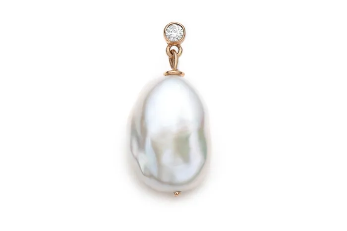 Sofia Zakia Earrings Diamond Girl with a Pearl Earring
