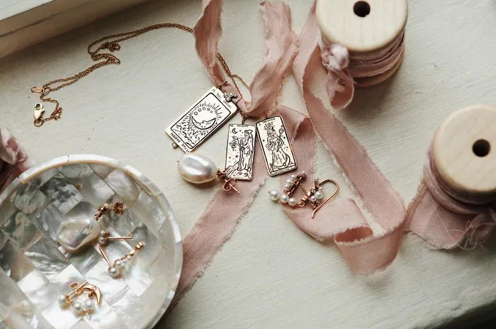 Sofia Zakia Earrings Diamond Girl with a Pearl Earring