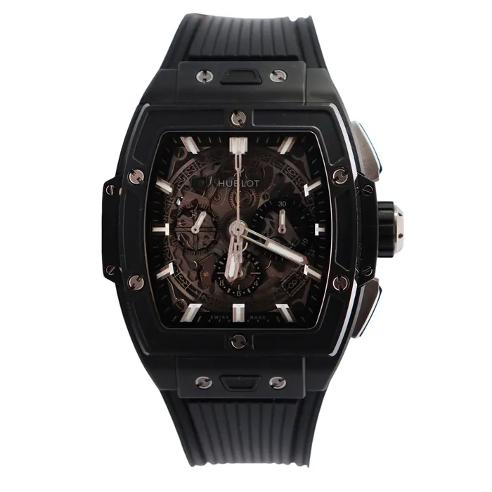 Watches Happy Jewelers Hublot Big Bang 42mm Openwork Dial Watch Ref 642CI0170RX
