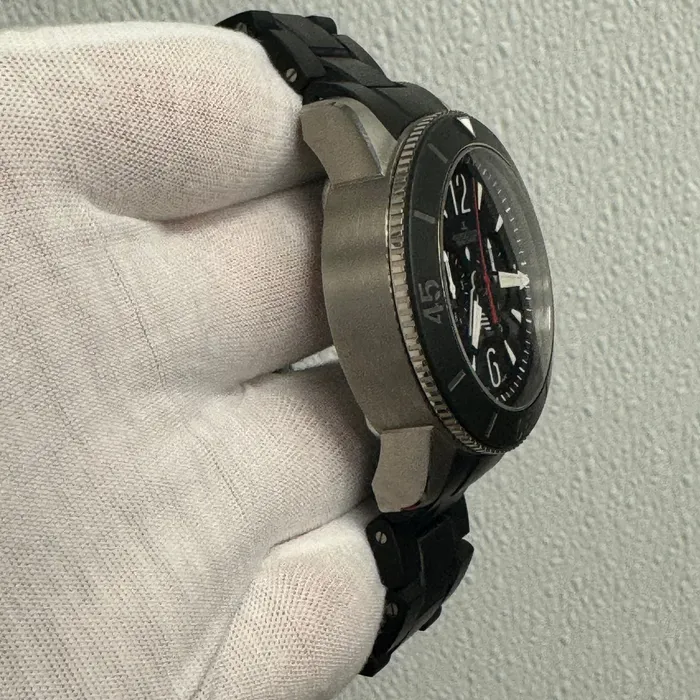 Watches Happy Jewelers Jager LeCoultre Master Compressor 46mm Black Dial Watch Ref Q178T677 Watches Happy Jewelers Jager LeCoultre Master Compressor 46mm Black Dial Watch Ref Q178T677