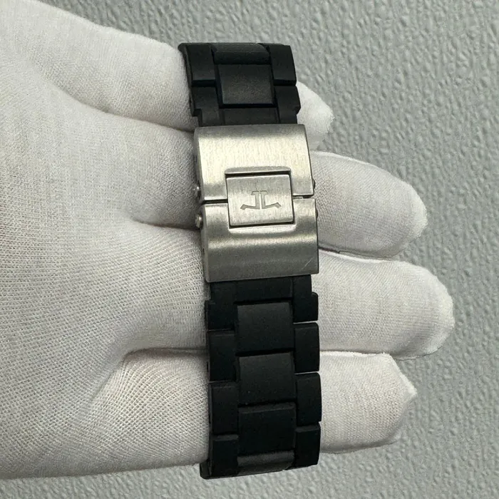 Watches Happy Jewelers Jager LeCoultre Master Compressor 46mm Black Dial Watch Ref Q178T677 Watches Happy Jewelers Jager LeCoultre Master Compressor 46mm Black Dial Watch Ref Q178T677