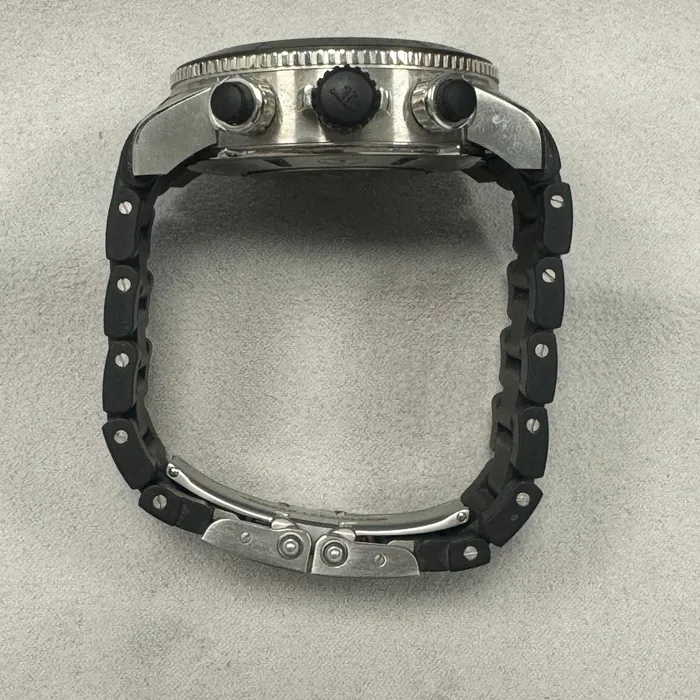 Watches Happy Jewelers Jager LeCoultre Master Compressor 46mm Black Dial Watch Ref Q178T677 Watches Happy Jewelers Jager LeCoultre Master Compressor 46mm Black Dial Watch Ref Q178T677