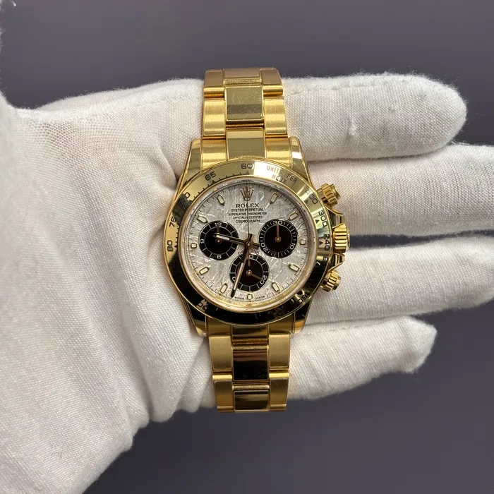 Watches Happy Jewelers Rolex Daytona 40mm Meteorite Dial Watch Ref 116508 Watches Happy Jewelers Rolex Daytona 40mm Meteorite Dial Watch Ref 116508