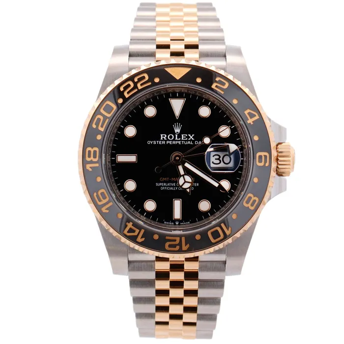 Watches Happy Jewelers Rolex GMTMaster II 40mm Black Dial Watch Ref 126713GRNR Watches Happy Jewelers Rolex GMTMaster II 40mm Black Dial Watch Ref 126713GRNR