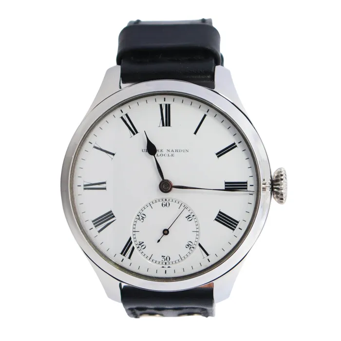 Watches Happy Jewelers Ulysse Nardin Locle 50mm White Dial Watch
