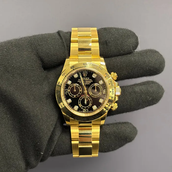 Watches Rolex Daytona 40mm Black Dial Watch Ref 116508 Happy Jewelers Watches Rolex Daytona 40mm Black Dial Watch Ref 116508 Happy Jewelers