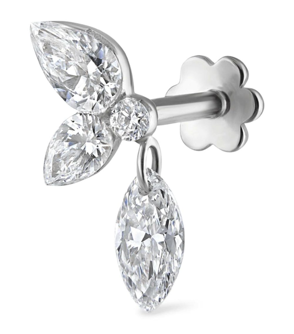 Grand Marquise Pear Diamond Echo Earring (Direction B, 10.5Mm)  |  Fine Charms Fine Charms Fine Charms