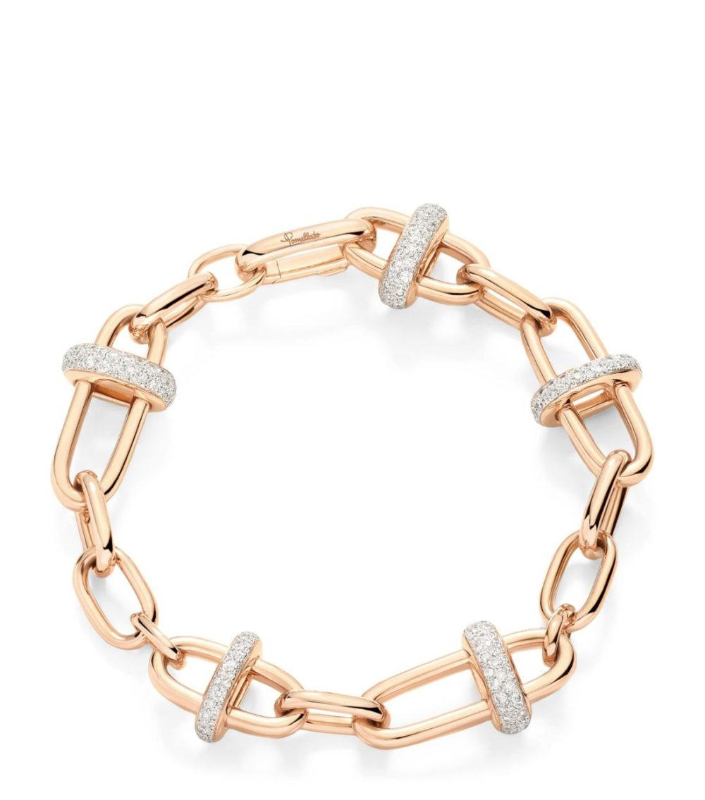 Rose Gold And Diamond Iconica Bracelet  |  Fine Bracelets Fine Bracelets Fine Bracelets