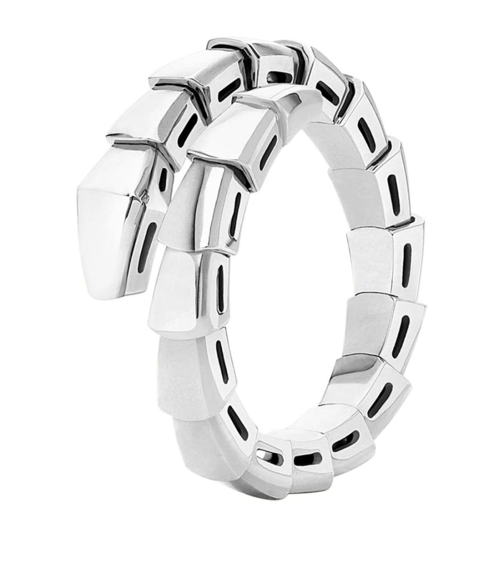 White Gold Serpenti Viper Ring  |  Fine Rings Fine-Jewellery Fine Rings