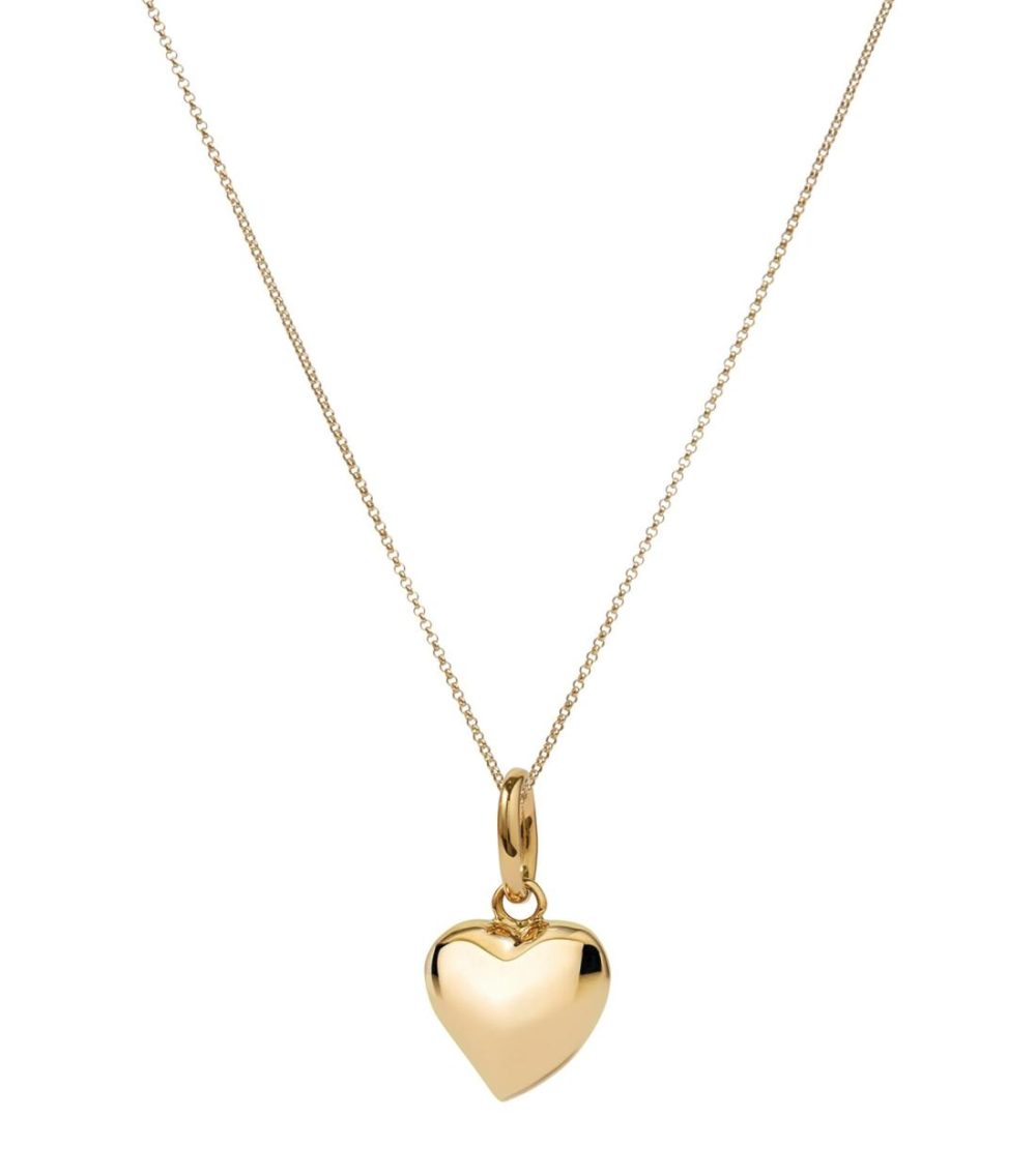 Yellow Gold Heart Charm  |  Fine Charms Fine Charms Fine Charms